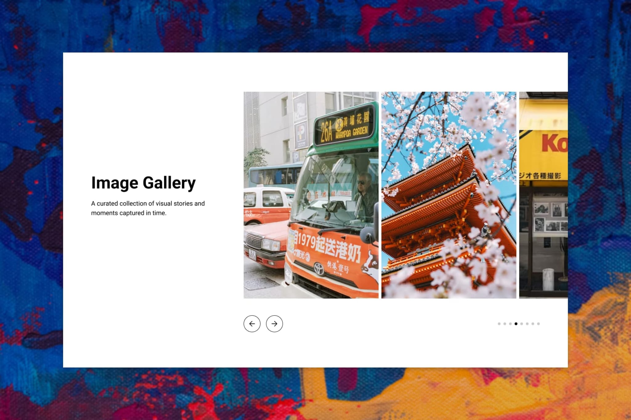 Image Slider with Text preview 1