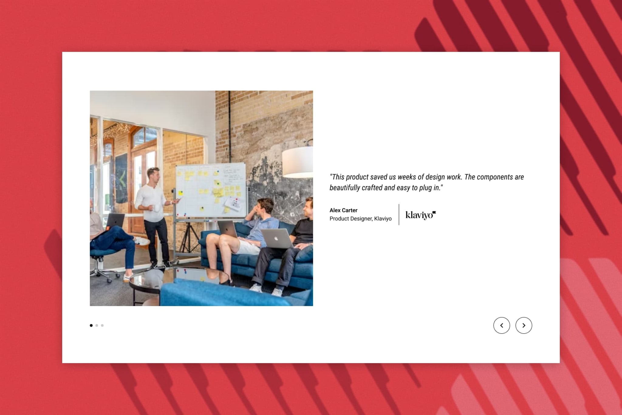 Testimonial Slider preview 1