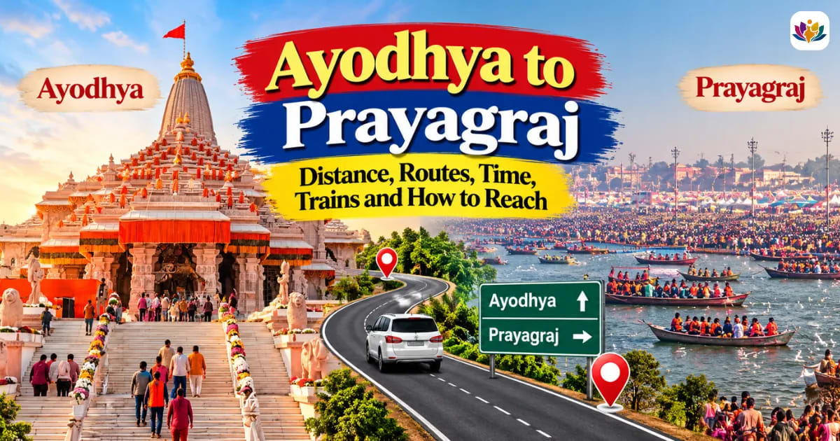 Ayodhya to Prayagraj Distance