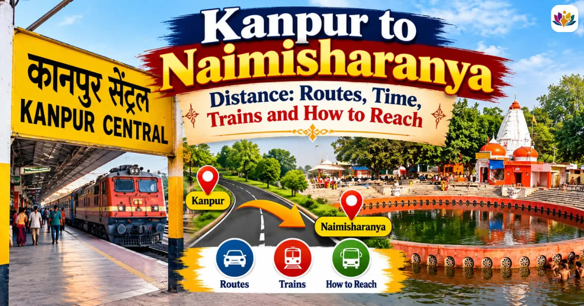 Kanpur to Naimisharanya Distance