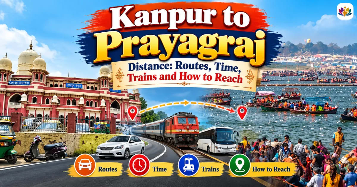 Kanpur to Prayagraj Distance