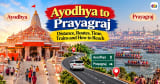 Ayodhya to Prayagraj Distance