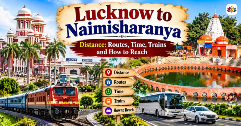 Lucknow to Naimisharanya Distance