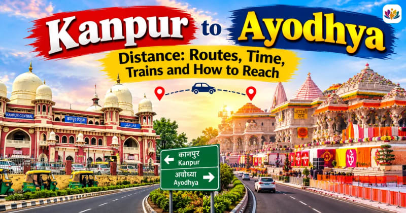 Kanpur to Ayodhya Distance