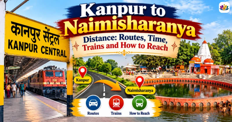 Kanpur to Naimisharanya Distance