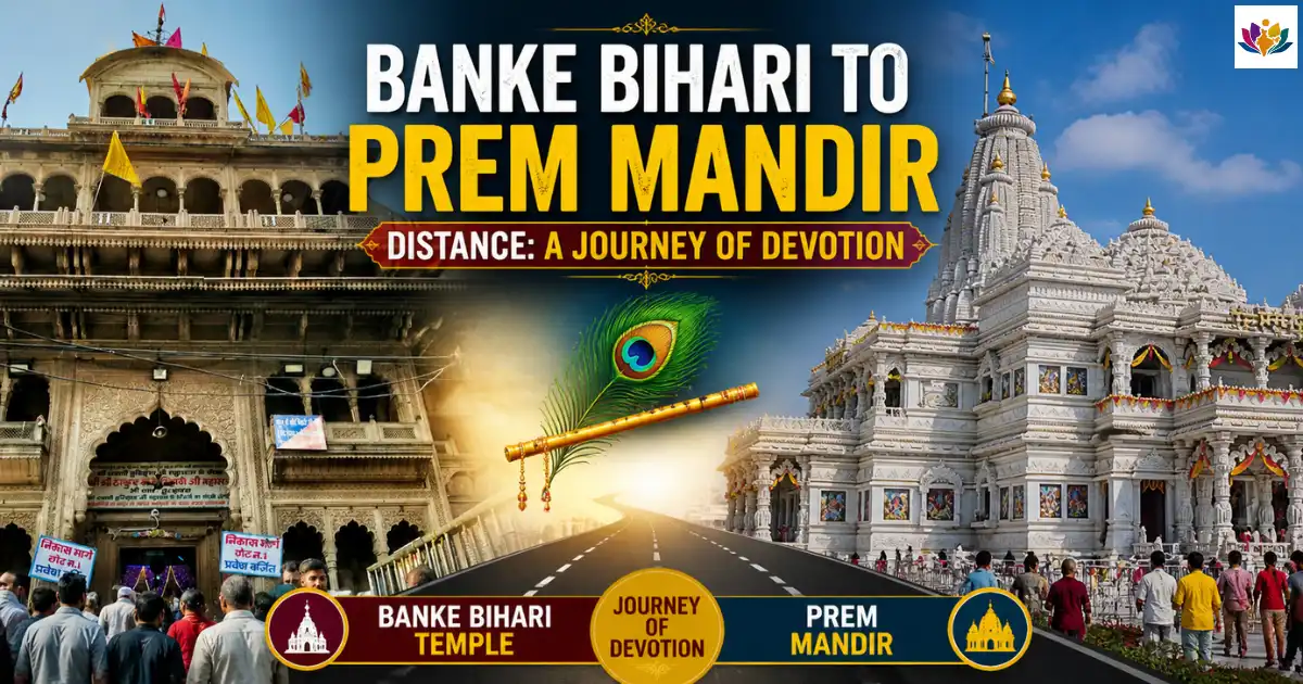 Banke Bihari to Prem Mandir Distance: A Journey of Devotion