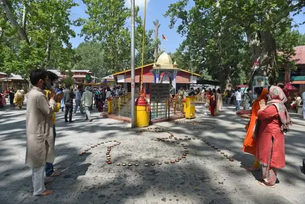 Temple courtyard
