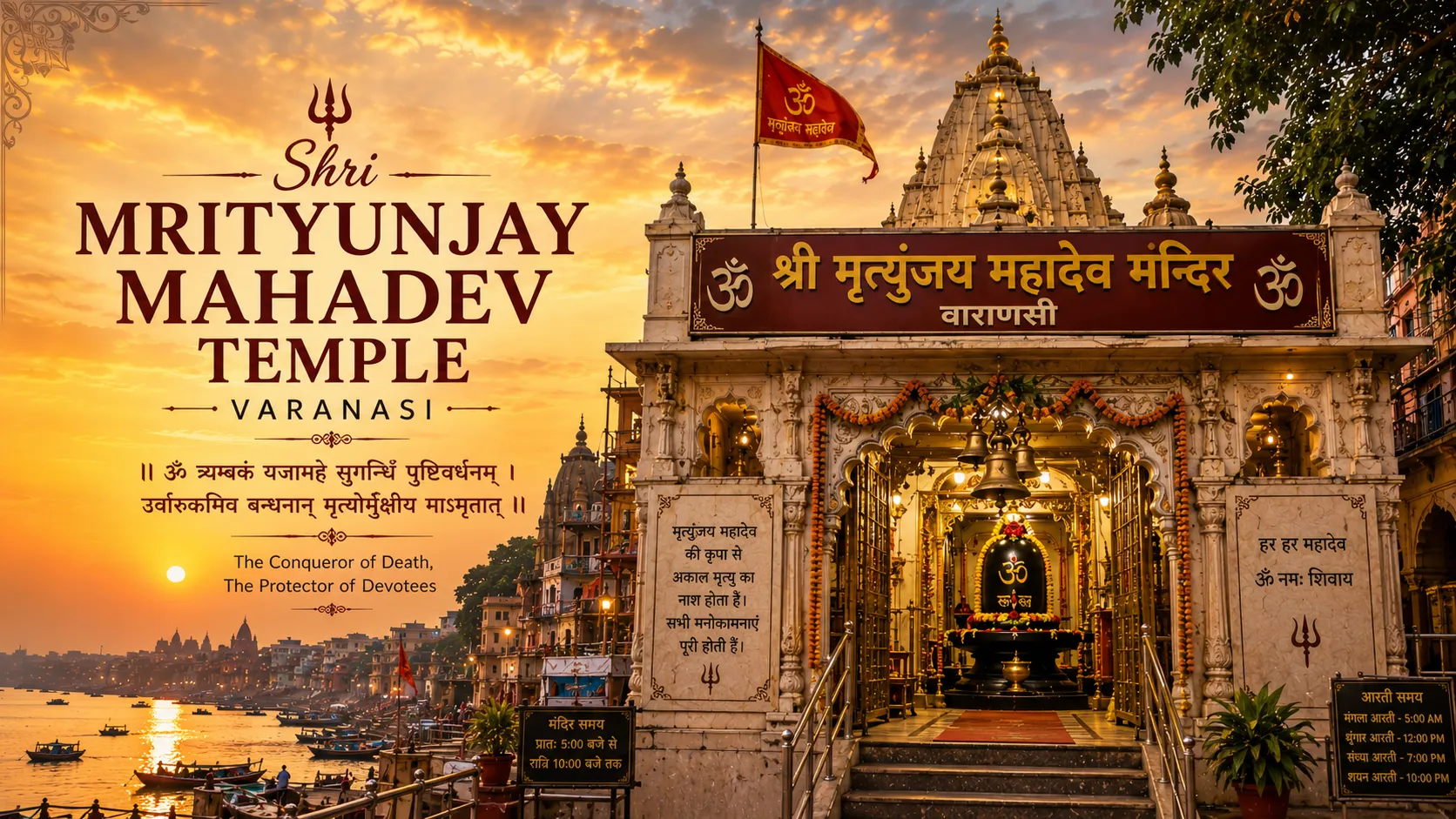 Mrityunjay Mahadev Temple Varanasi - The sanctum or Dhanvantari Koop healing well at the temple