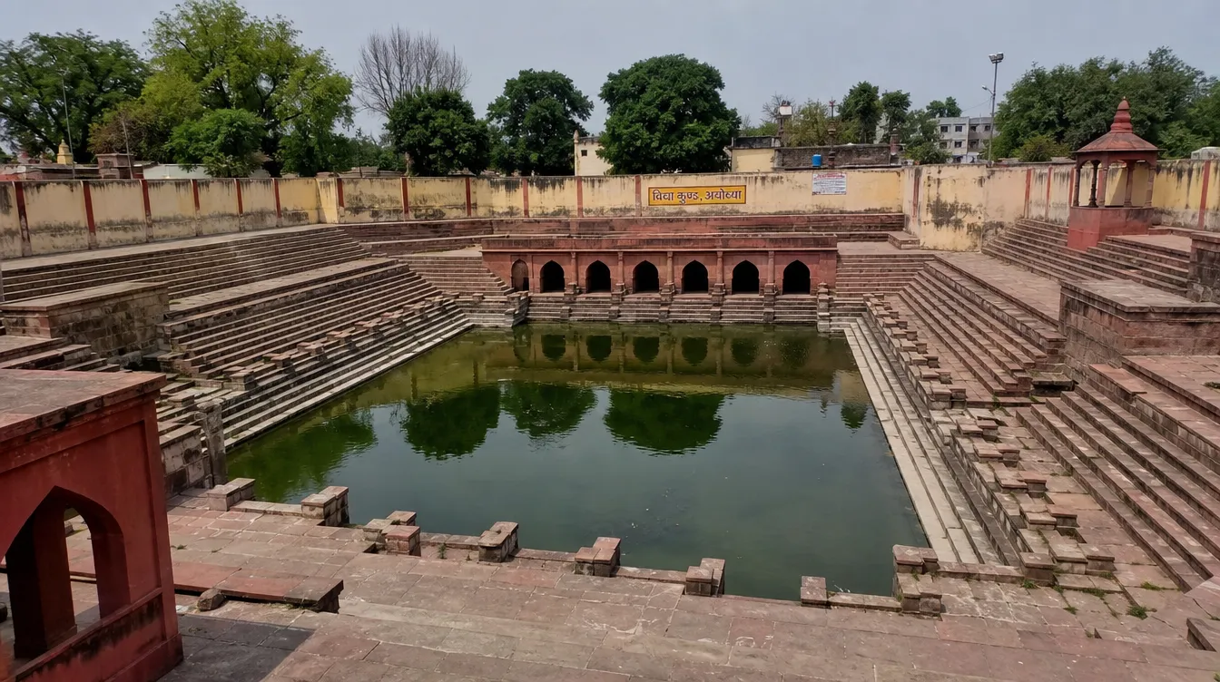 Vidya Kund Ayodhya - The sacred pond of Ram's learning at Kami Ganj