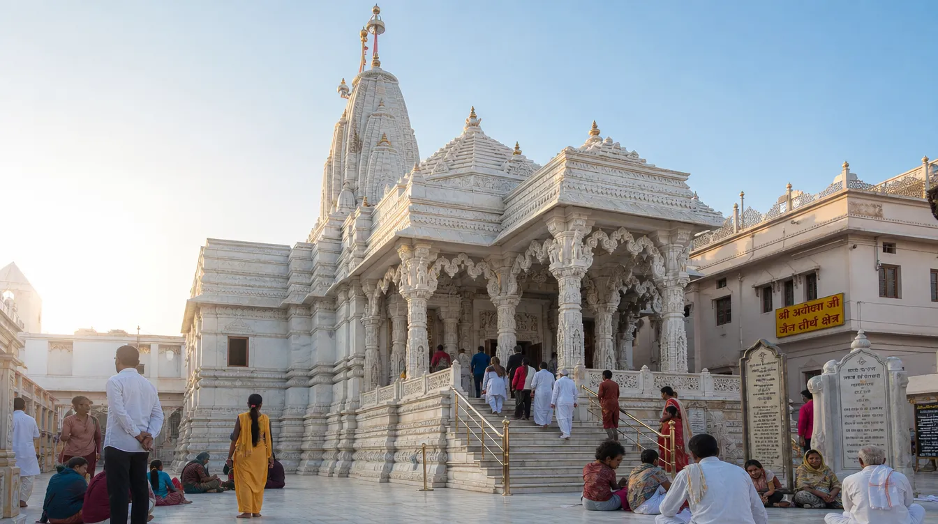 Ayodhya Shwetambar Jain Temple - The Shri Ayodhya Jain Tirth at Awas Vikas Colony