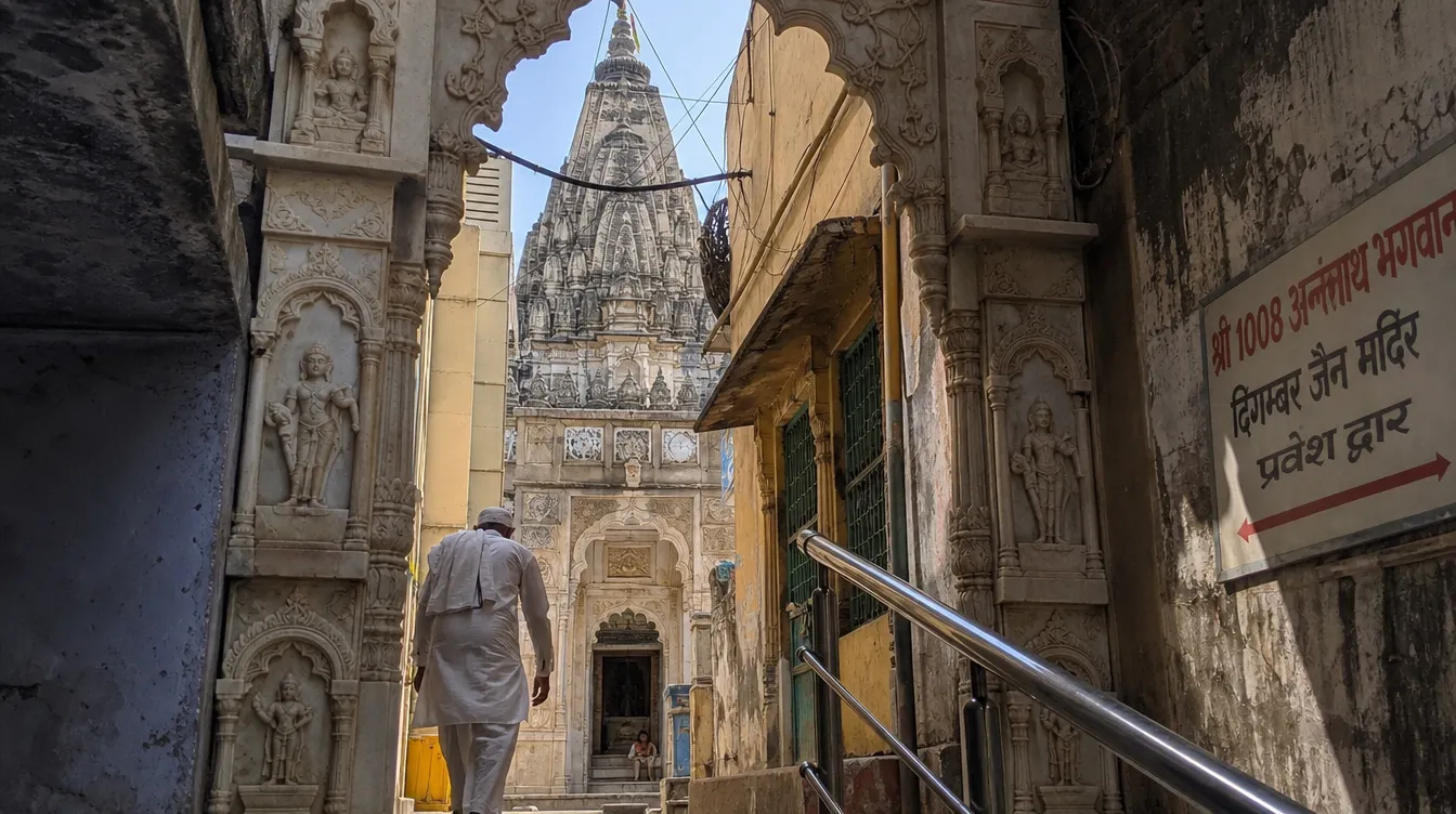 Sri Ananthanatha Digamber Jain Temple Ayodhya - The birthplace of the 14th Tirthankara at Awas Vikas Colony