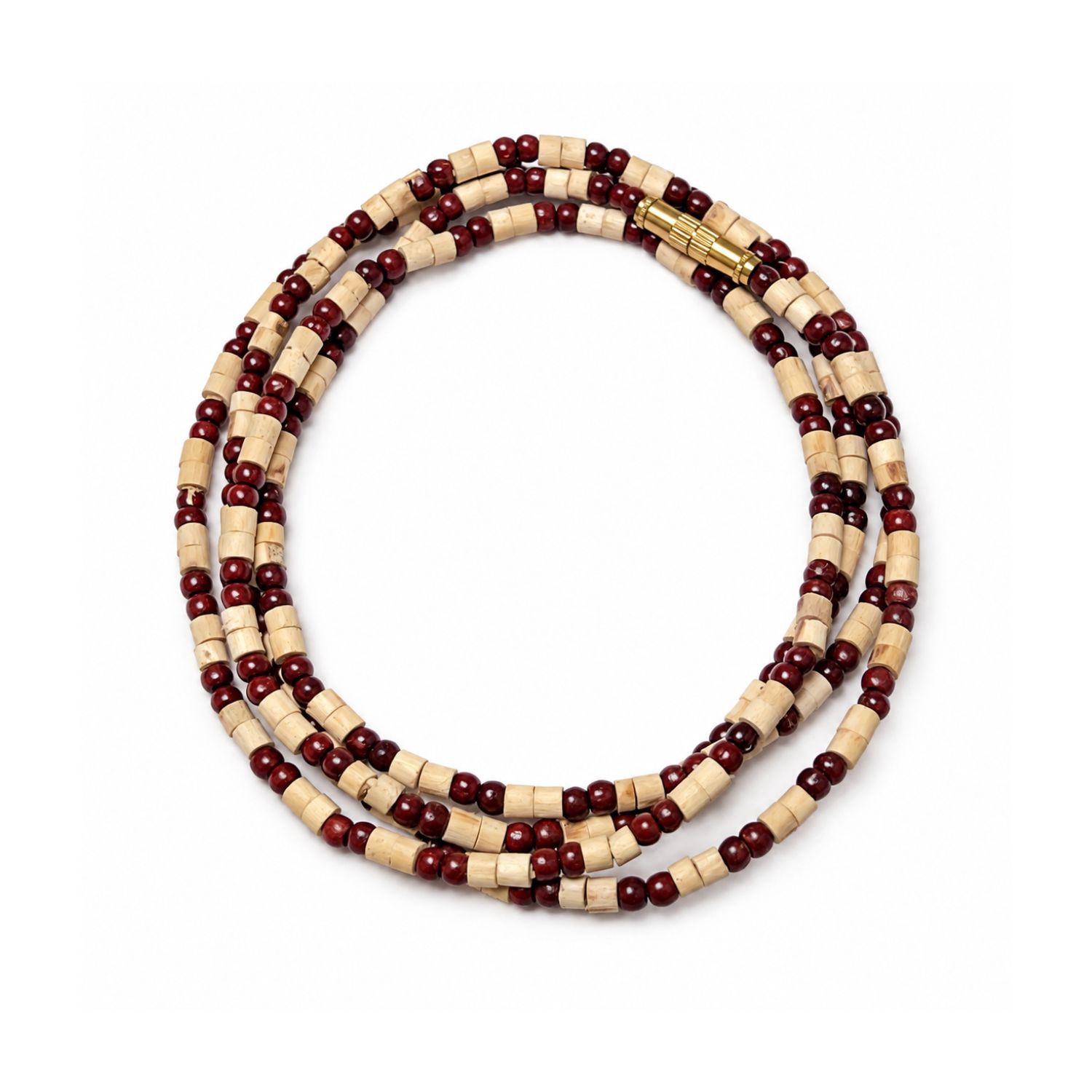 Original Tulsi Chandan Kanthi Mala 2 Round Vrindavan - view 2
