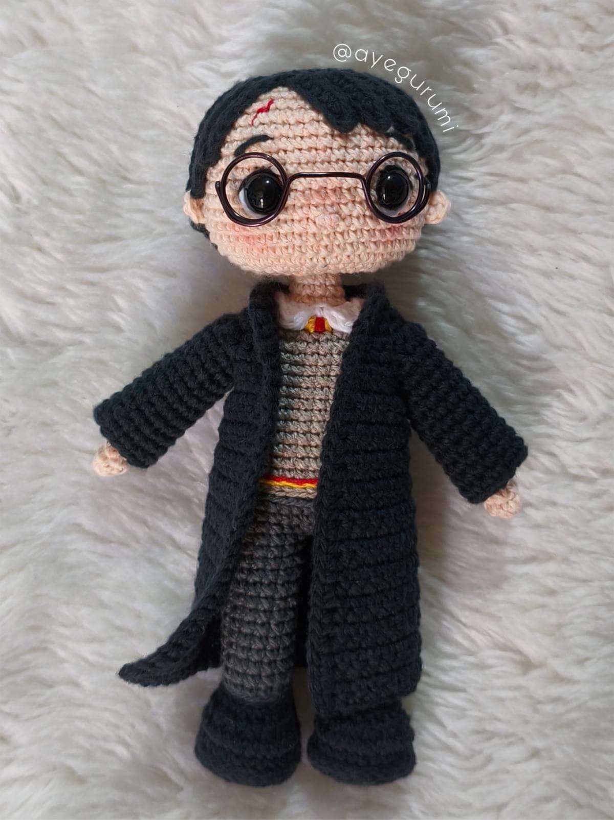 Harry Potter muñeco Amigurumi — imagen 2