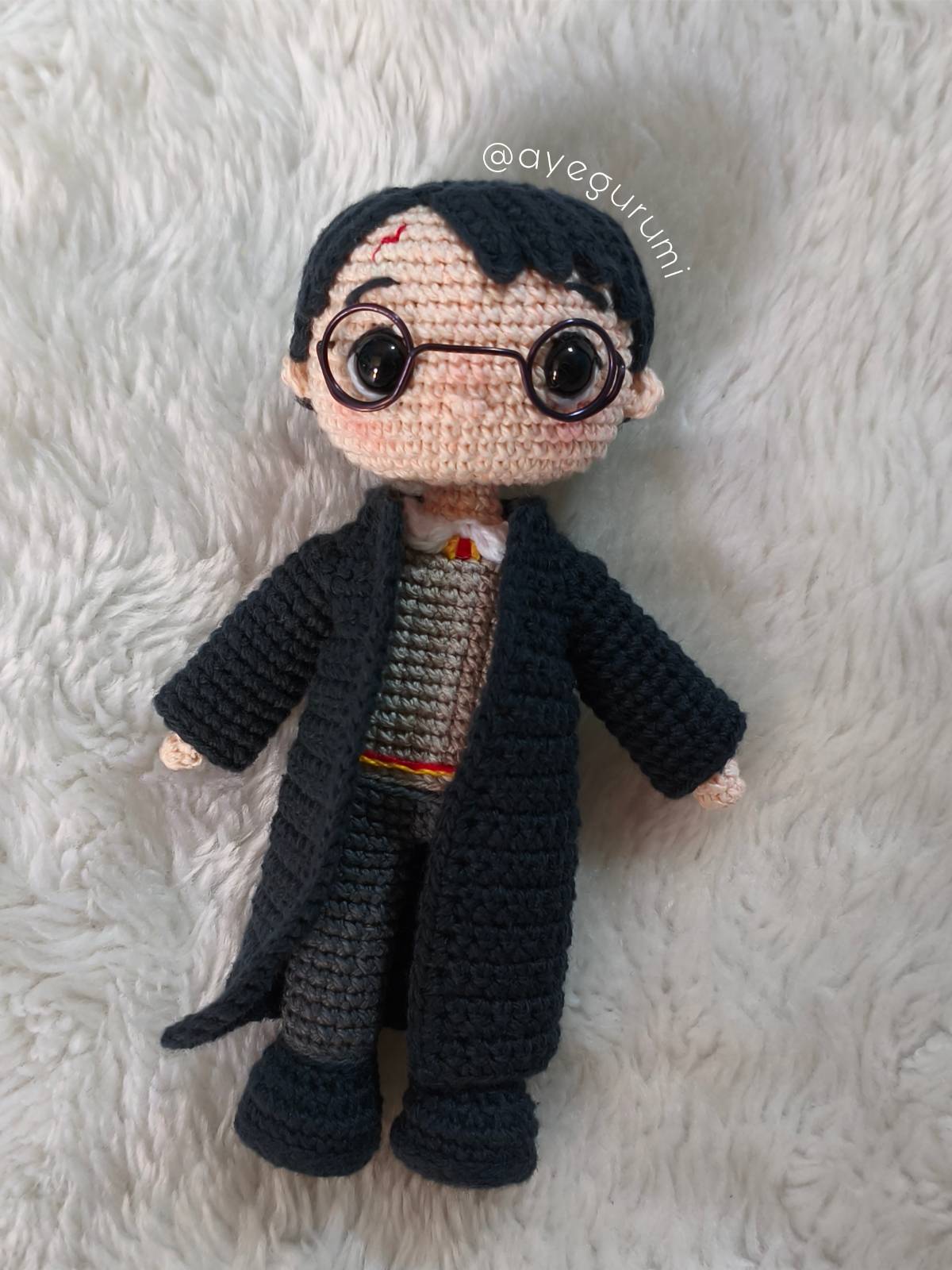 Harry Potter muñeco Amigurumi — imagen 4