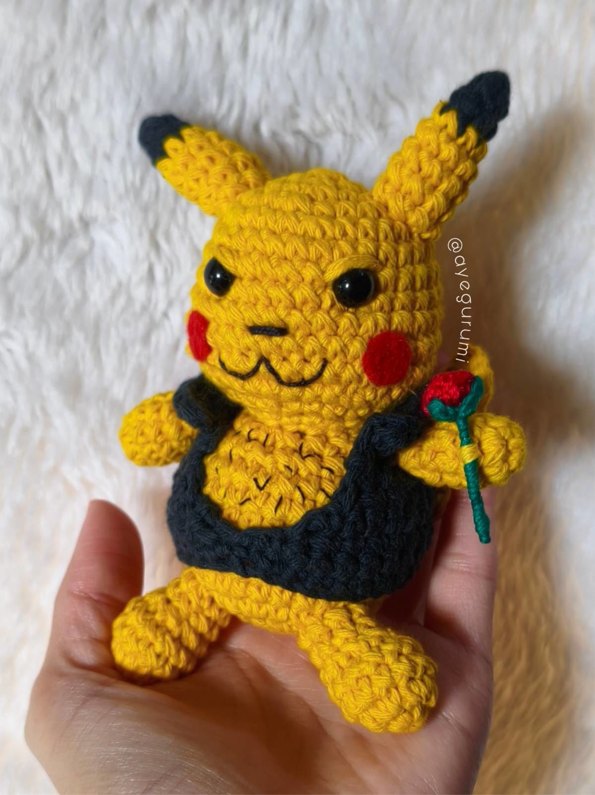 Pikachu Leo Mattioli Amigurumi — imagen 2