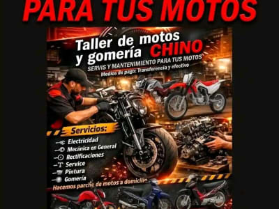 Taller mecánico de motocicleta 🏍️