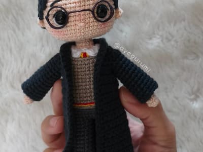 Harry Potter muñeco Amigurumi