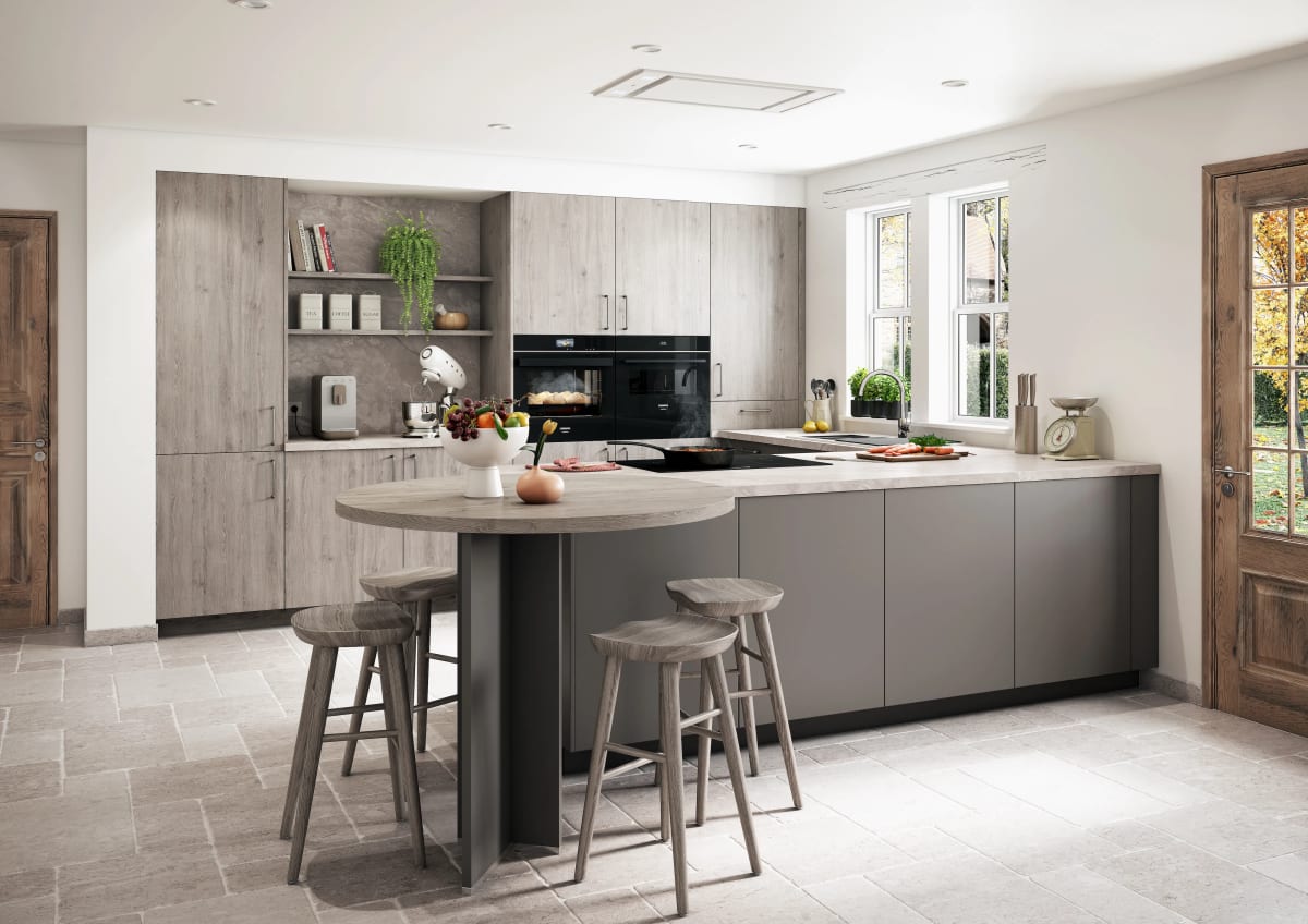 Cuisine Moda Taupe Bergamo, intemporel, coloris Taupe Bergamo