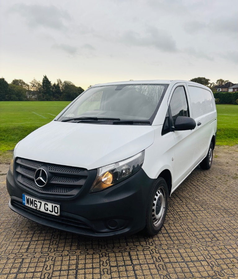 2017 Mercedes-Benz Vito Panel Van – 1.6 Diesel, Manual, White – Excellent Condition