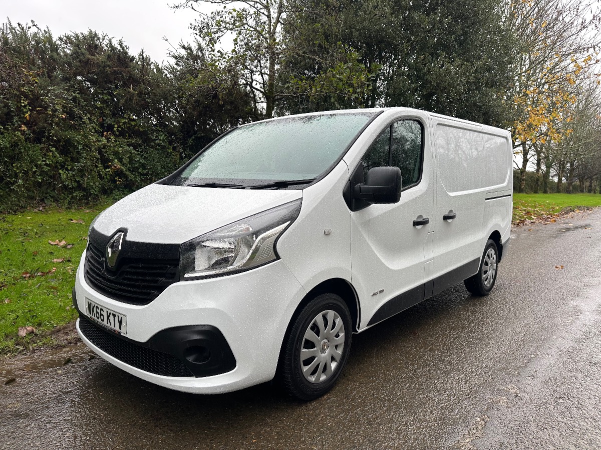 2016 (66) RENAULT TRAFIC SL27 BUSINESS+ L1 H1 1.6 DCI 115BHP [EURO 6] SWB L/R VAN – ONE LOCAL COMPANY OWNER FROM NEW