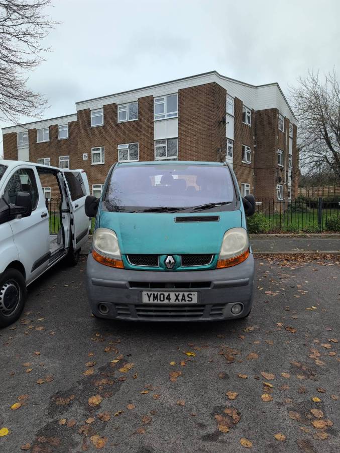 Renault Trafic with gearbox fault