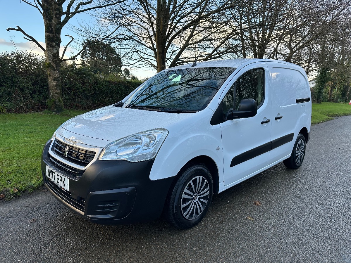 2017 PEUGEOT PARTNER PROFESSIONAL L1 1.6 BLUEHDI 100BHP [EURO 6] SWB VAN