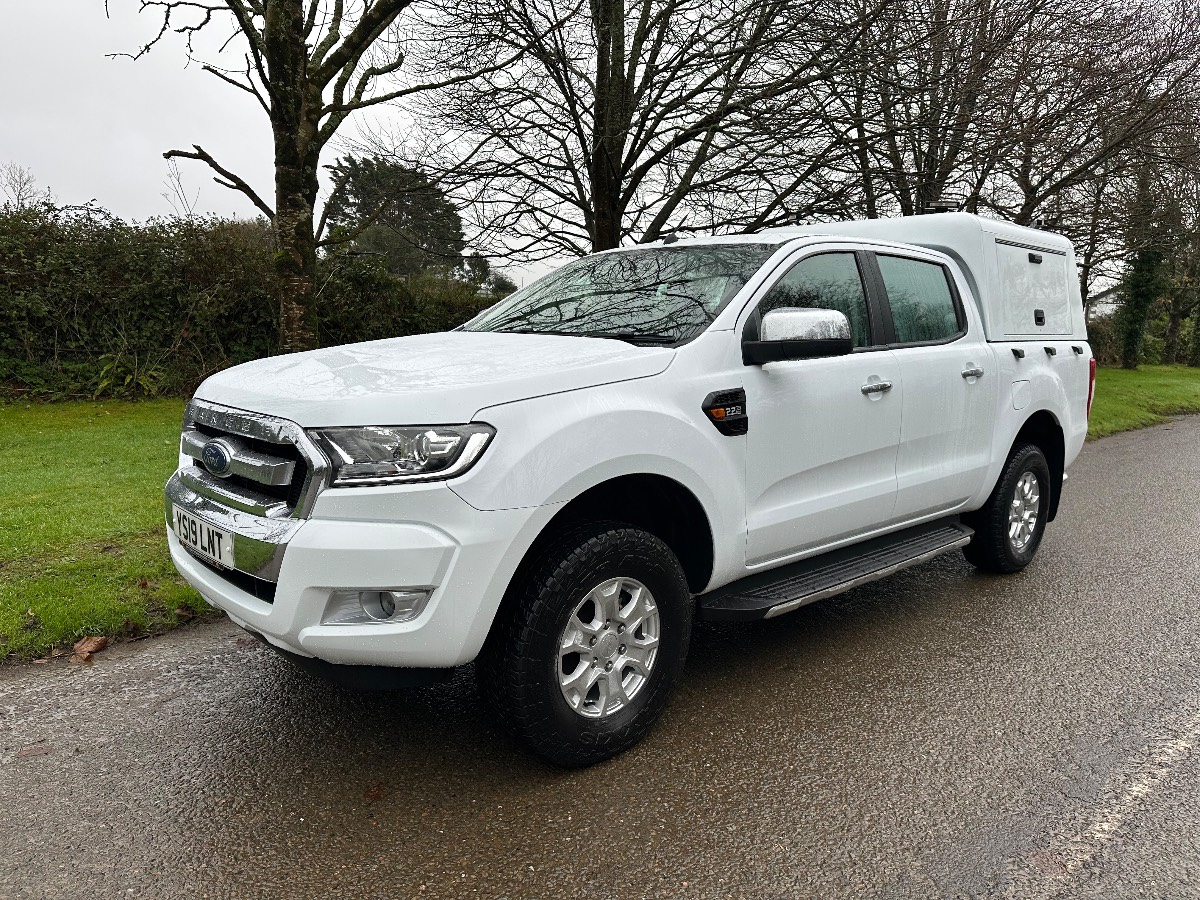 2019 (19) FORD RANGER XLT 2.2 TDCI 160BHP [EURO 6] 4X4 DOUBLE CAB PICK-UP – ONLY 64000 MILES