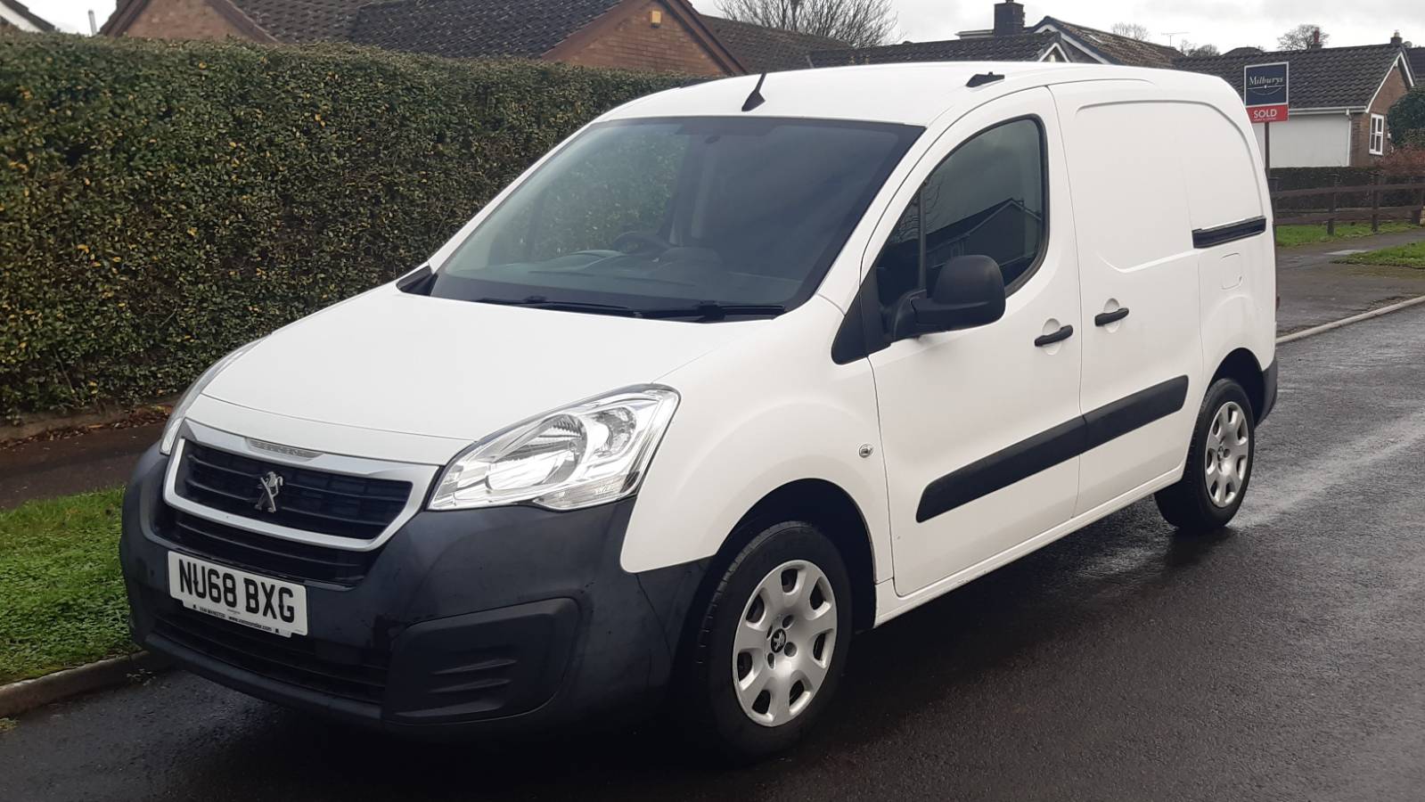 Peugeot Partner 100 Professional L1 1.6 BlueHDi 850, White