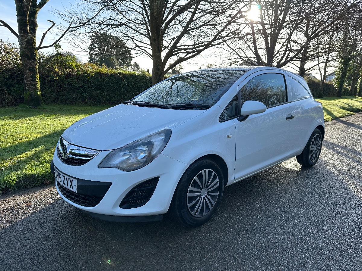 2015 (15) VAUXHALL CORSA 1.3 CDTI 95BHP CAR DERIVED VAN 