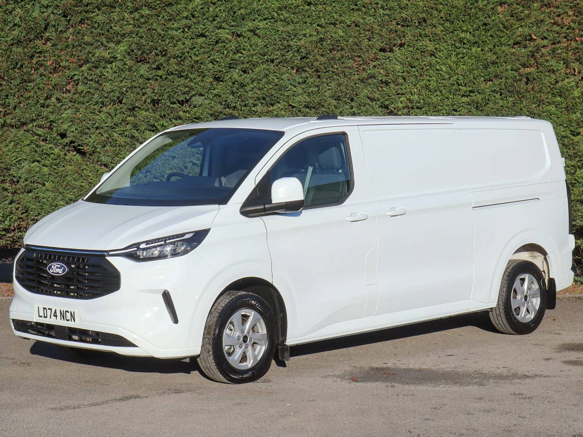 2024 (74) Ford Transit Custom 280 Limited 2.0TDCI, Euro 6, 136PS 6 Speed, L2 LWB Panel Van