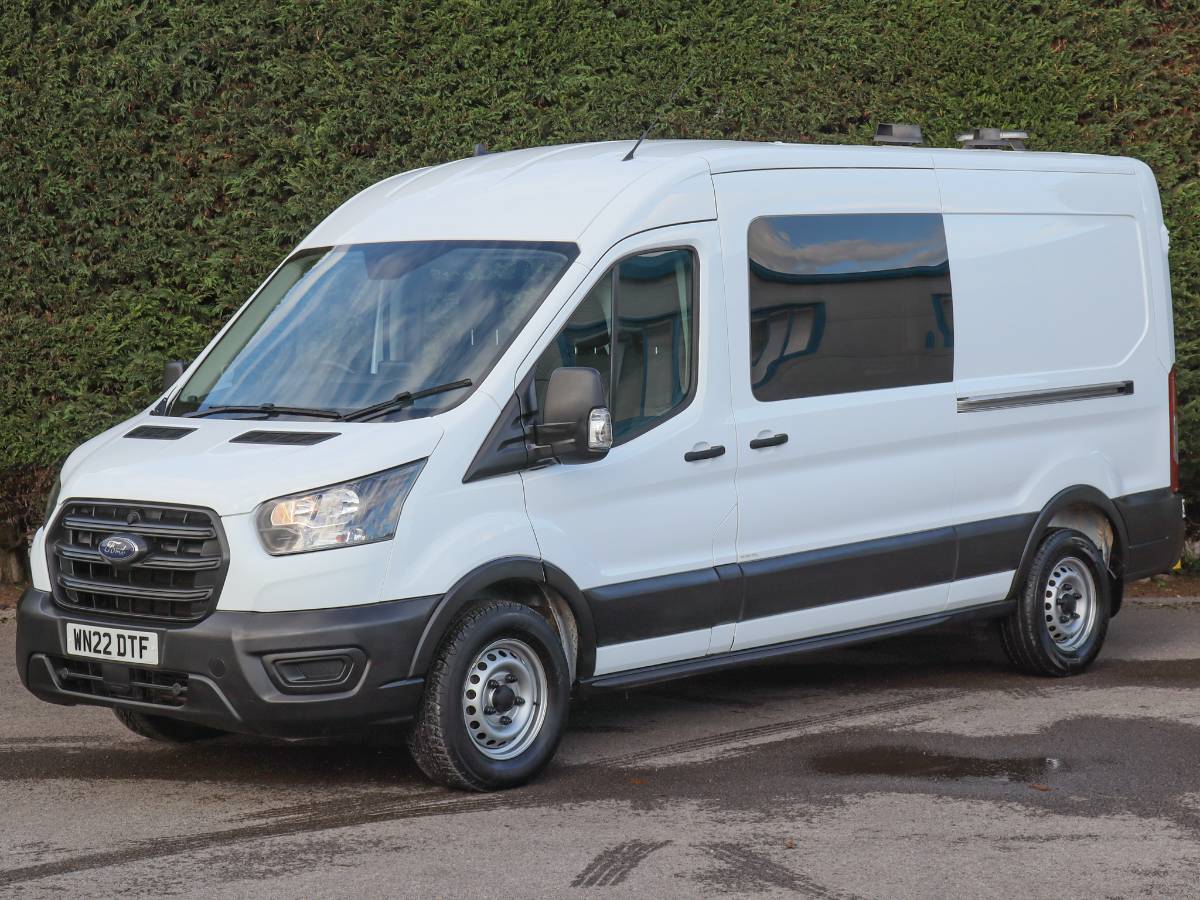 2022 (22) Ford Transit 350 FWD Leader 2.0TDCI, 130ps, 6 Speed, L3H2 LWB 7 Seat Welfare Van