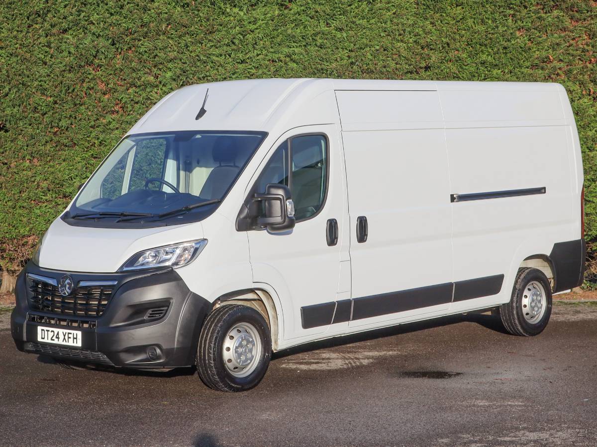 2024 (24) Vauxhall Movano 3500 Prime 2.2 BiTurbo D, 140bhp, L3 H2 LWB Van