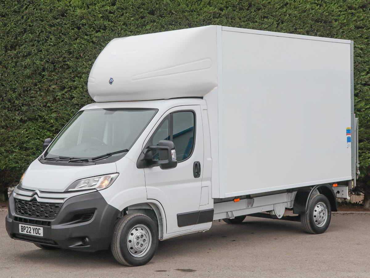 2022 (22) Citroen Relay 35 Plus, 2.2HDI, Euro 6, 140BHP, 6 Speed, 11'8"/3.55M L3 LWB Luton Box Van