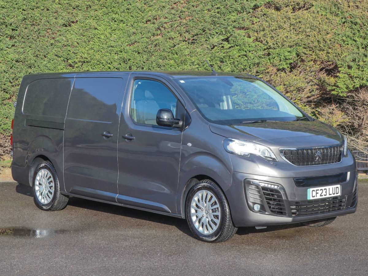 2023 (23) Peugeot E - Expert Asphalt Premium + 75KW 134bhp Electric, Automatic, L2 Long Panel Van