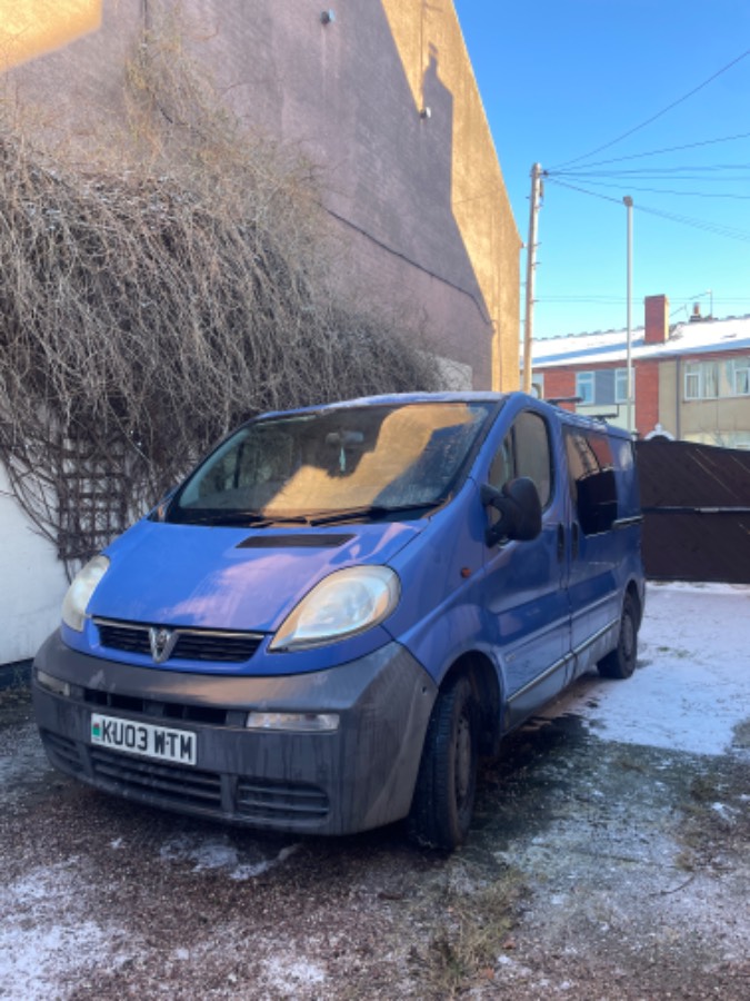 2003 Vauxhall Vivaro – Camper Ready 