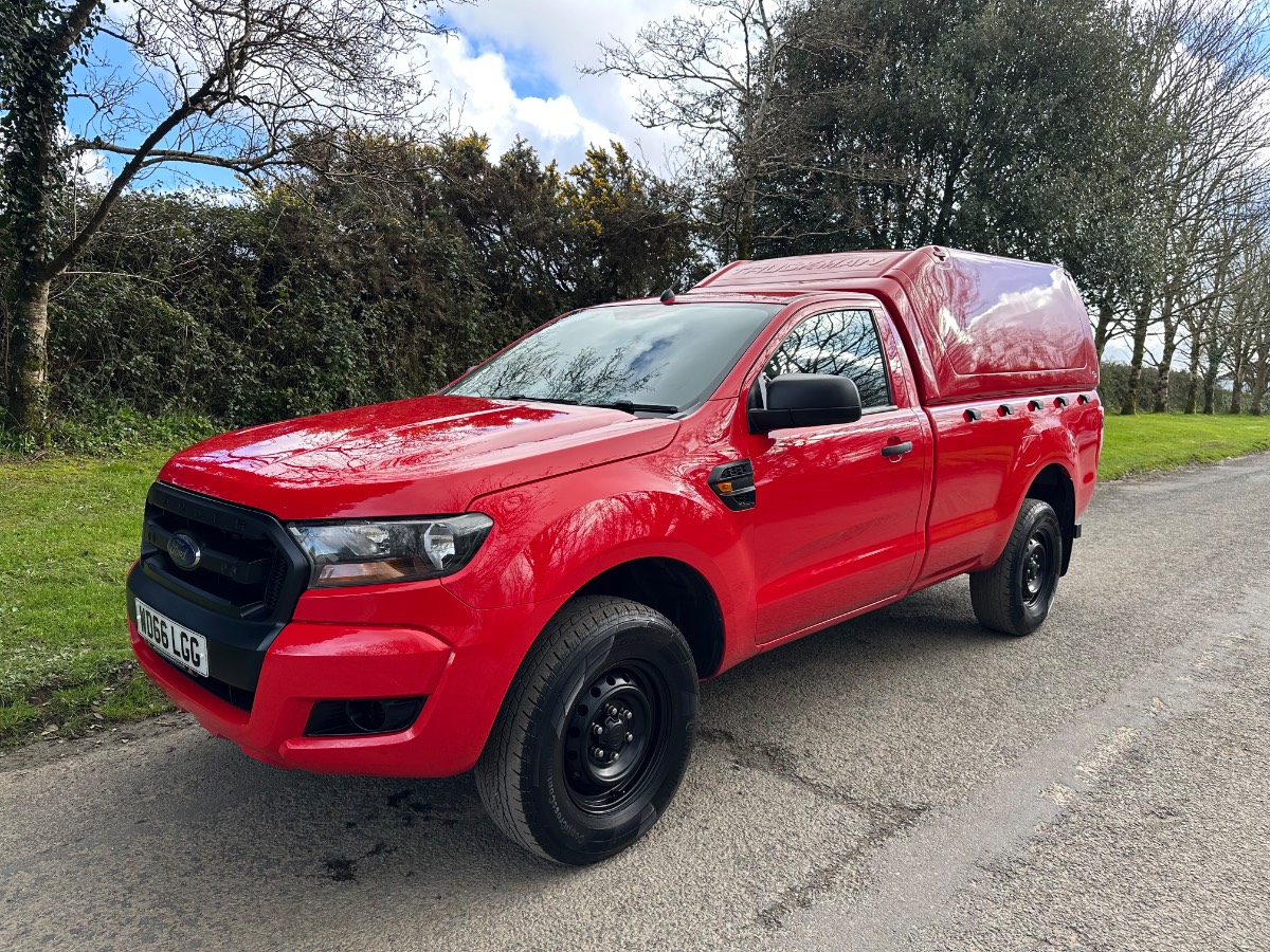 2017 (66) FORD RANGER XL 2.2 TDCI 160BHP 4X4 SINGLE CAB PICK-UP