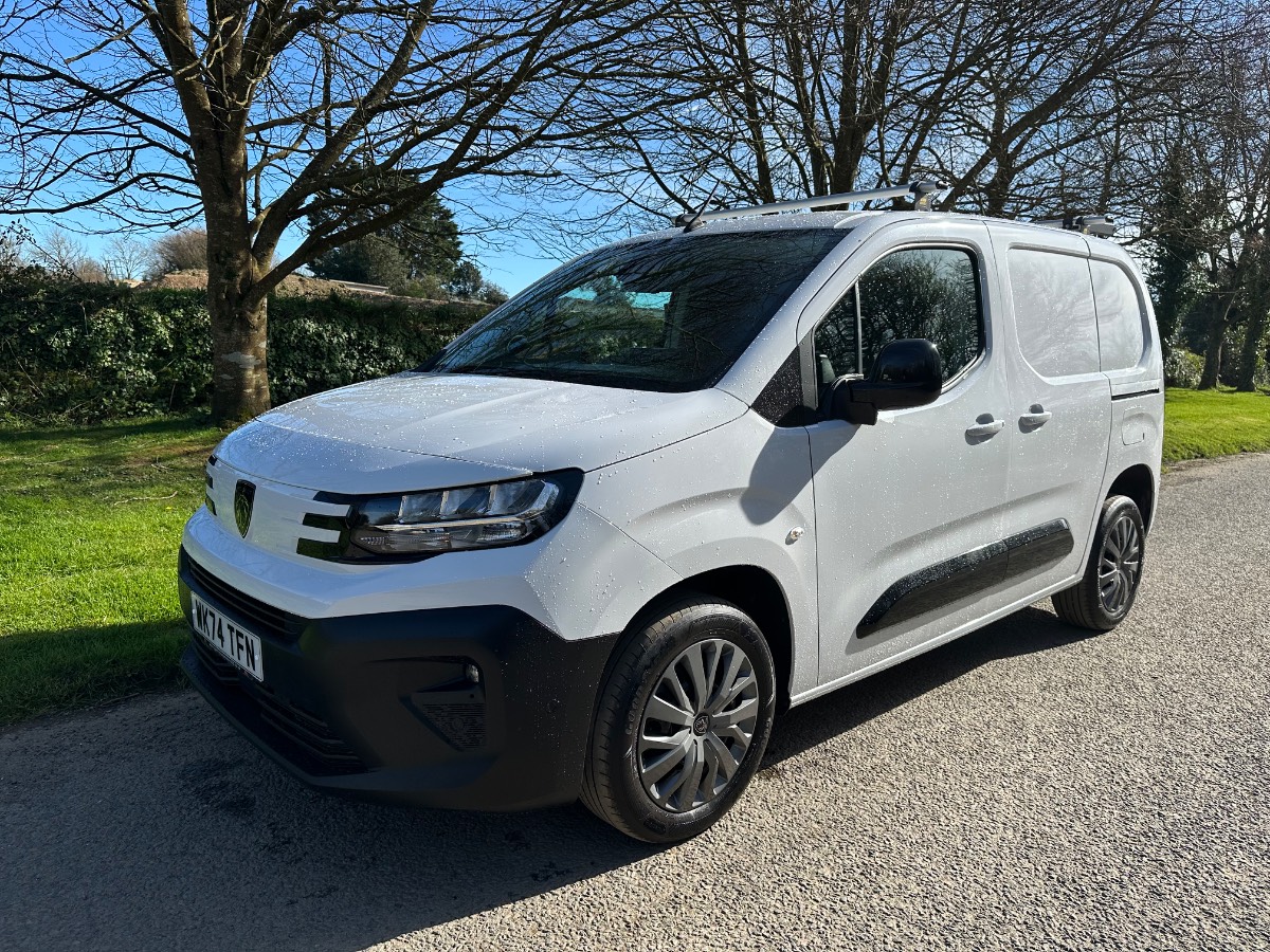 2024 (74) PEUGEOT PARTNER ASPHALT L1 1.5 BLUEHDI 130BHP [EURO 6] EAT8 AUTOMATIC VAN - ONLY 18000 MILES!!