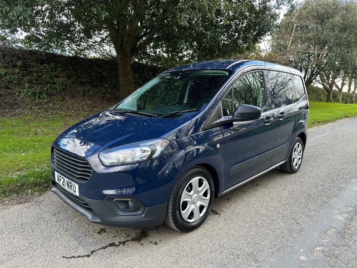 2021 (21) FORD TRASNSIT COURIER TREND L1 1.5 TDCI [EURO 6] SWB VAN - ONLY 18000 MILES!!