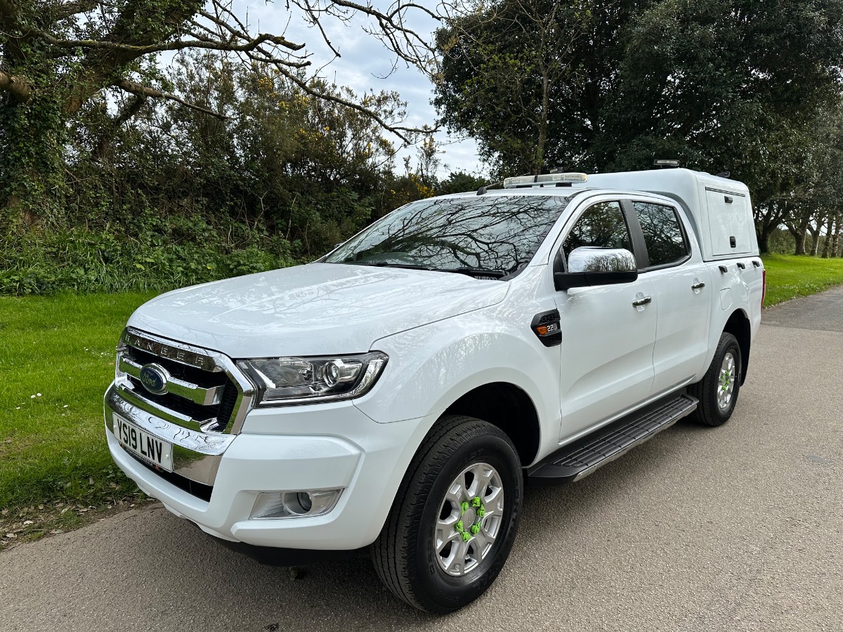 2019 (19) FORD RANGER XLT 2.2 TDCI 160BHP [EURO 6] 4X4 DOUBLE CAB PICK-UP - ONLY 37000 MILES!!