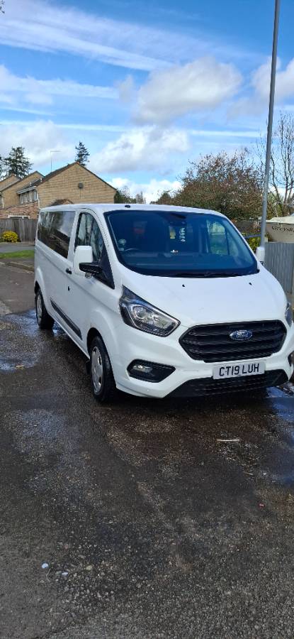 2019 Ford Transit Custom 9-Seater Minibus 2.0, Full Service history, MOT June 26