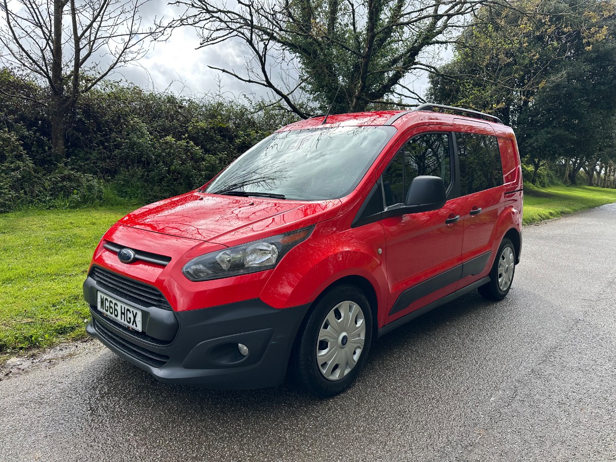 2016 (66) FORD TRANSIT CONNECT 220 L1 1.5 TDCI SWB 5 SEAT DOUBLE CAB CREW VAN