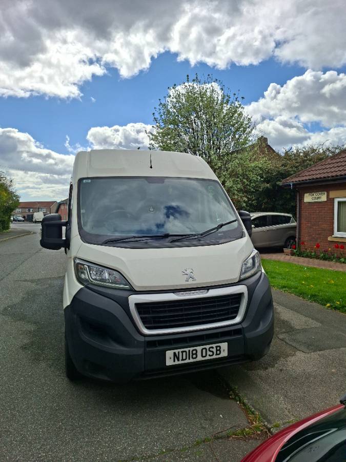 Peugeot Boxer Van first sale