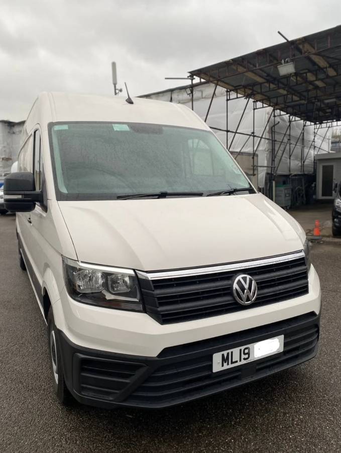 2019 VOLKSWAGEN 140 BLUEMOTION EURO 6 CRAFTER LWB HIGHROOF CR35 TRENDLINE