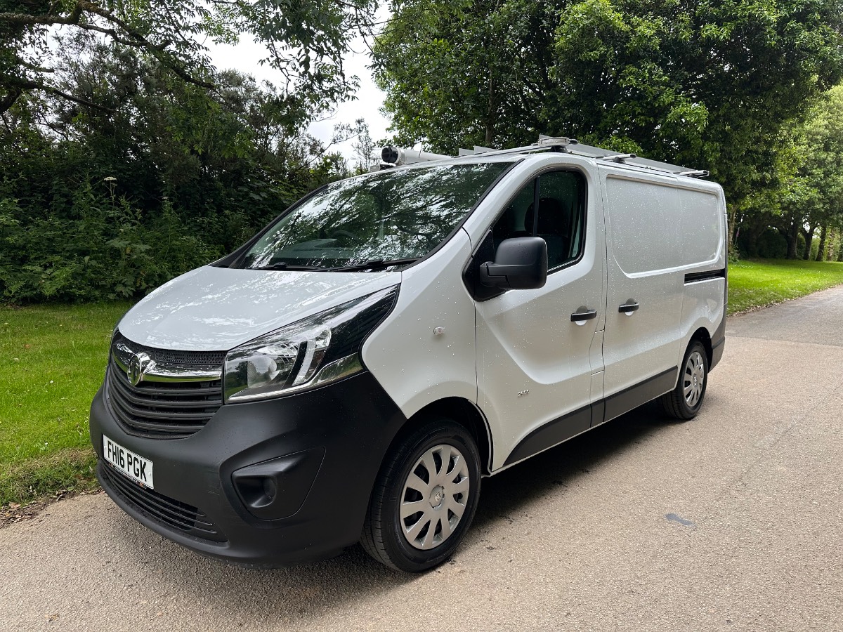 2016 (66) VAUXHALL VIVARO 2900 L1 H1 1.6 CDTI 90PS SWB LOW ROOF VAN - ONLY 50000 MILES!