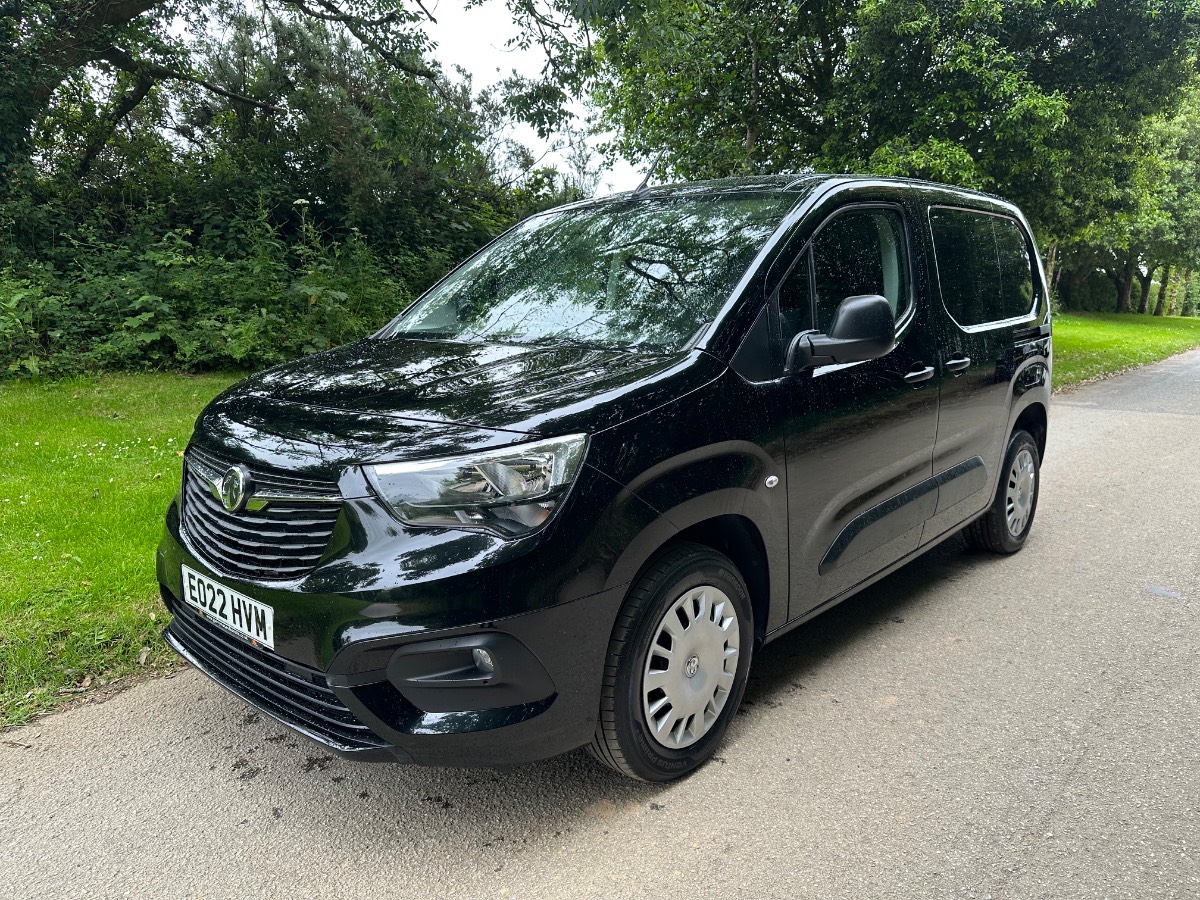2022 (22) VAUXHALL COMBO CARGO 2300 SPORTIVE L1 1.5 TURBO D 100BHP [EURO 6] SWB VAN - ONLY 56000 MILES!