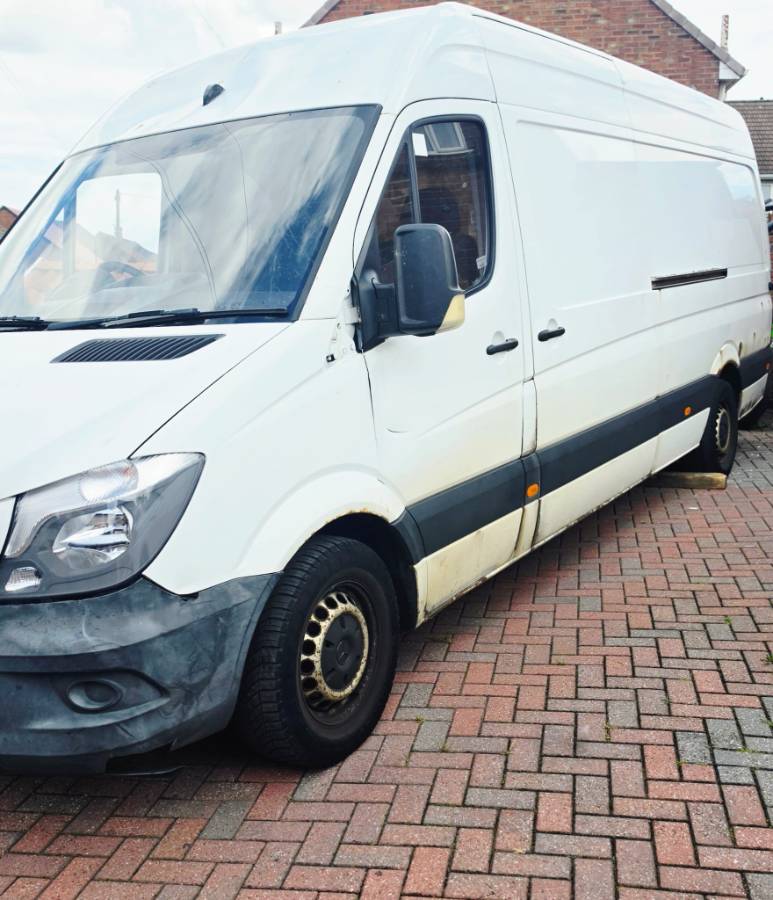 Mercedes Sprinter W906 LWB L3H2 Panel Van – Great Project/Camper Base 