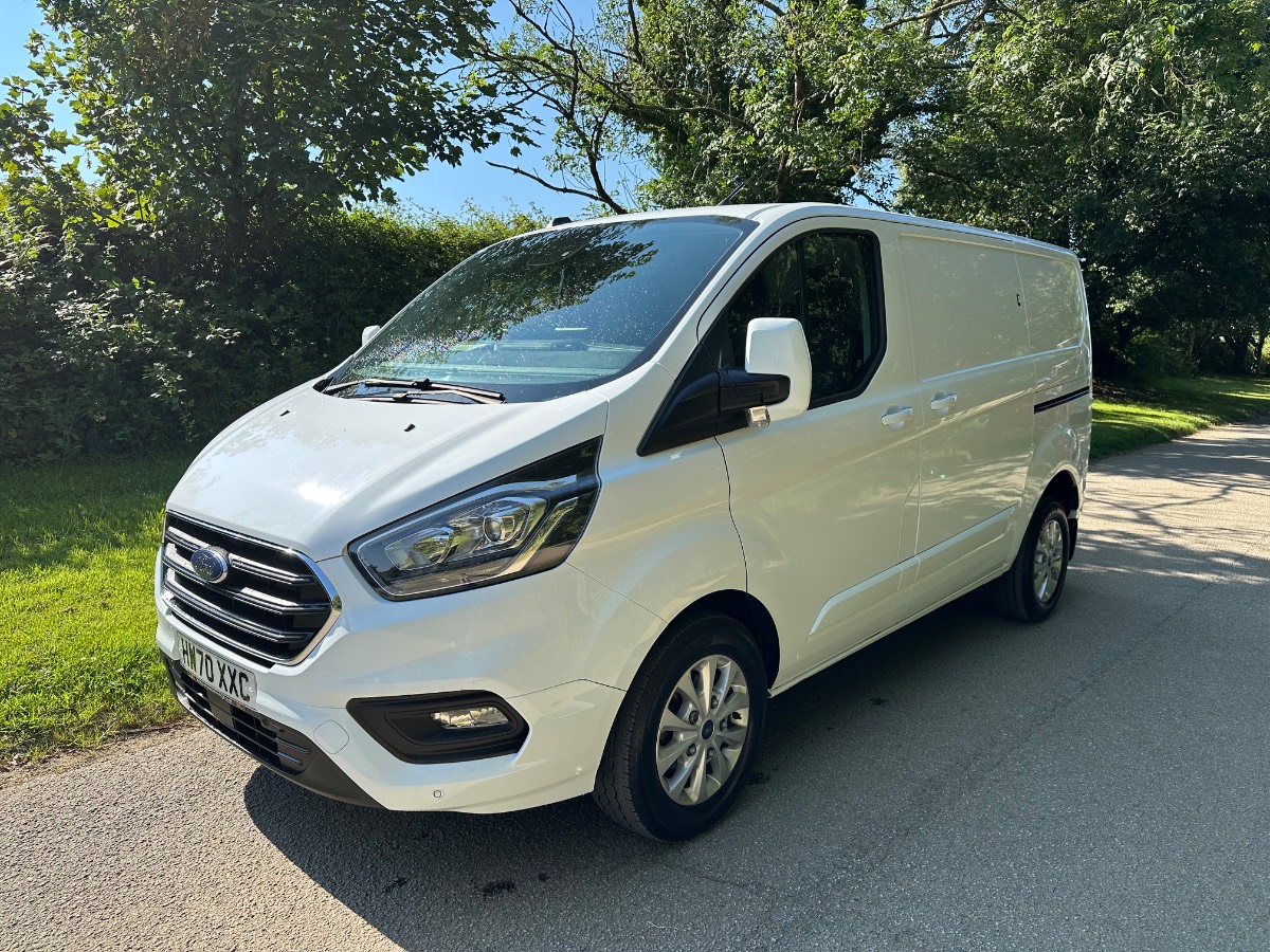2020 (20) FORD TRANSIT CUSTOM LIMITED 280 L1 H1 2.0 TDCI ECOBLUE 130BHP [EURO 6] SWB LOW ROOF VAN