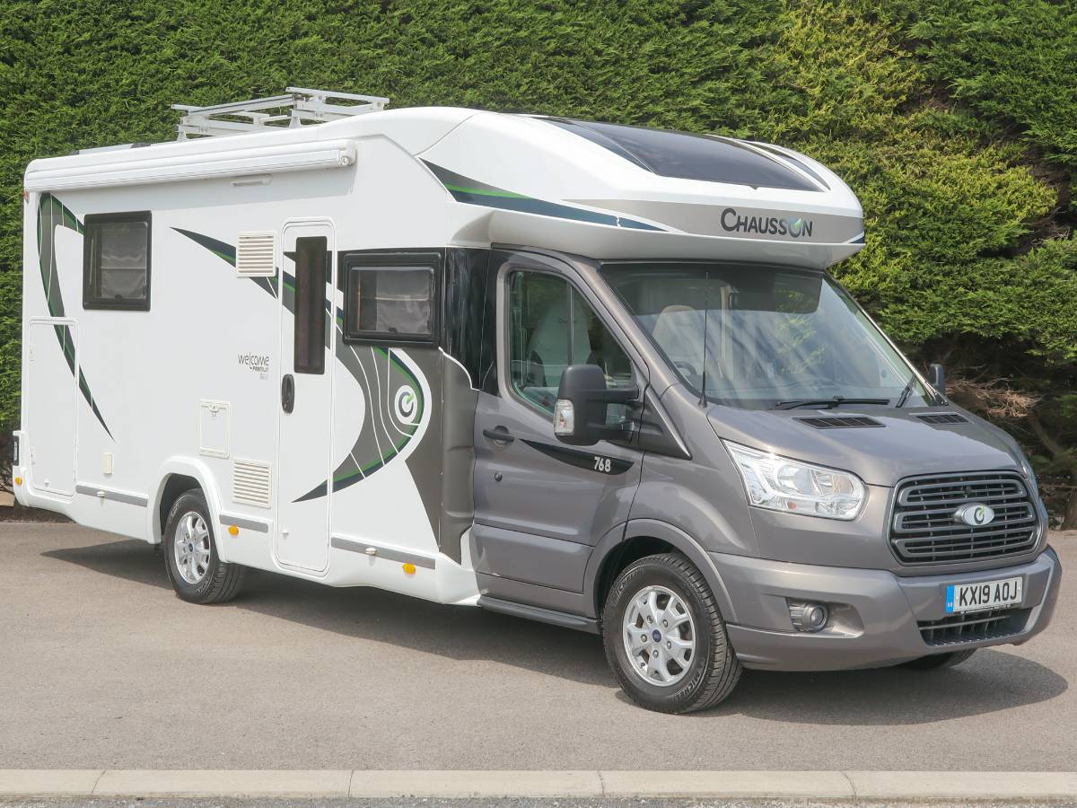 2019 (19) Ford Transit Chausson 768 Welcome Premium 4 Berth Motorhome
