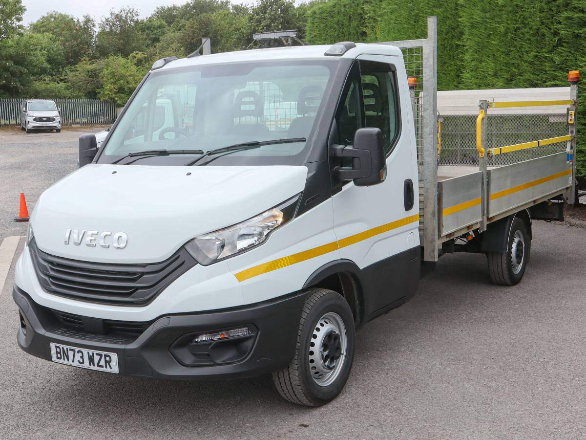 2024 (73) Iveco Daily 35S14 RWD Business 14'1"/4.3M XLWB Dropside Pickup