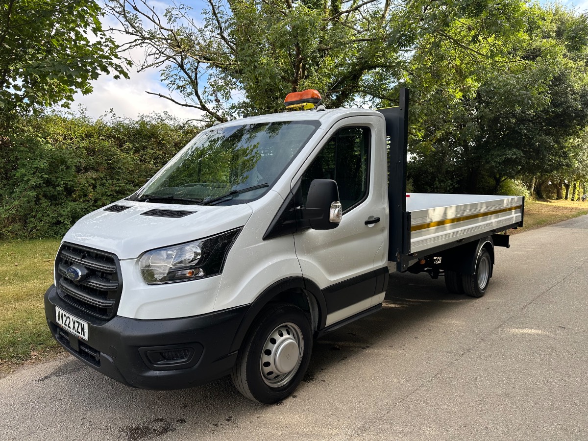 2022 (22) FORD TRANSIT 350 L4 2.0 ECOBLUE 130BHP [EURO 6] DRW XLWB DROPSIDE